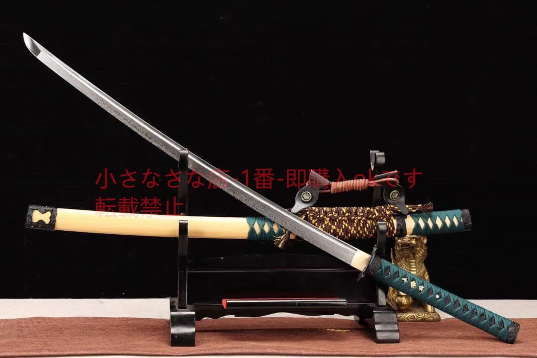 【武士太刀一徳淵】 古兵器 武具 刀装具 日本刀 模造刀 居合刀