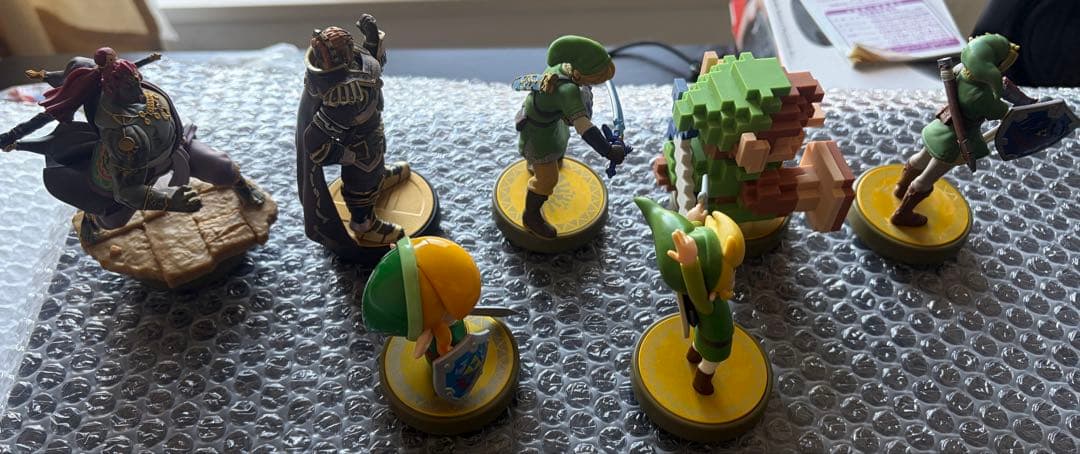 ゼルダ amiibo 7体セット ガノンドロフ＆リンク各種 多数まとめ売りセット