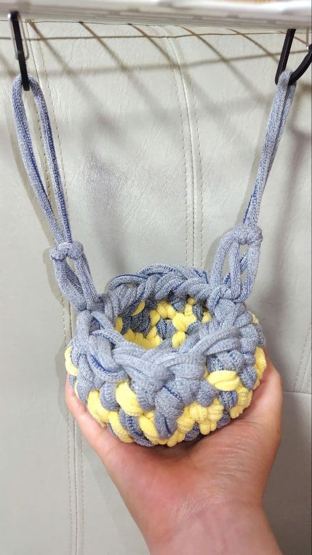 1～2モモ♡ハンモックブランコ♡モモンガポーチ ゆりかごポーチ