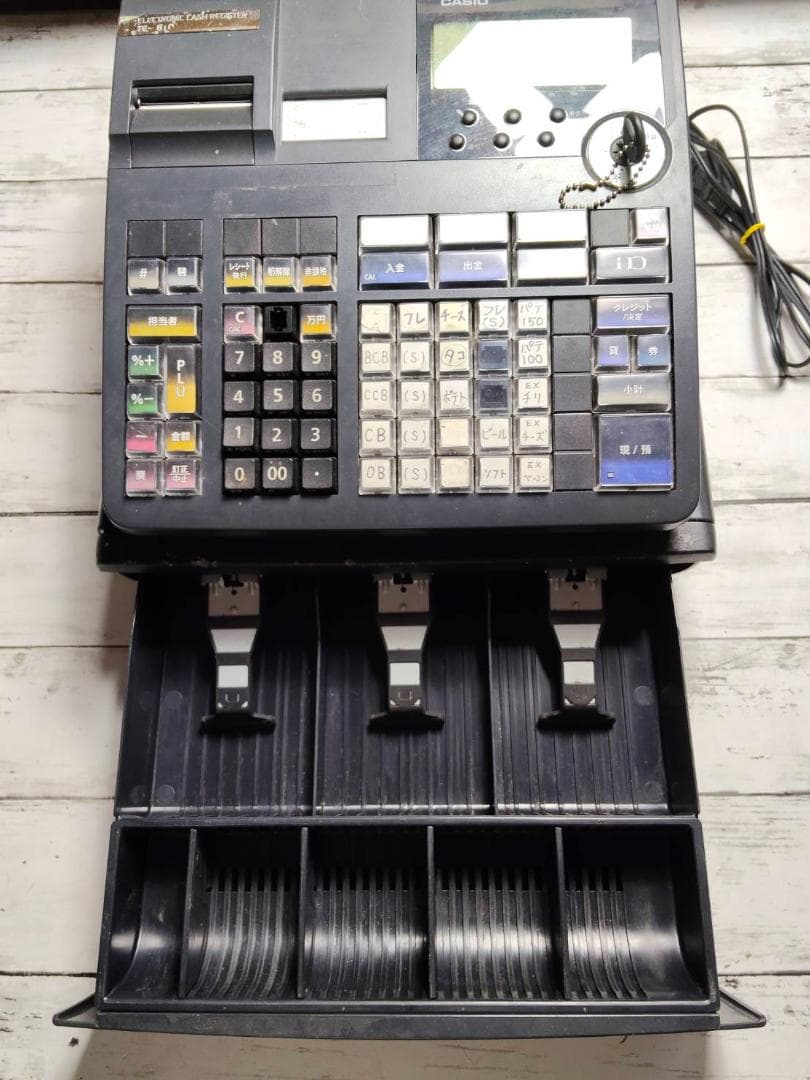 CASIO TE-2600 電子レジスター 中古品 (離党・全国送料込み)
