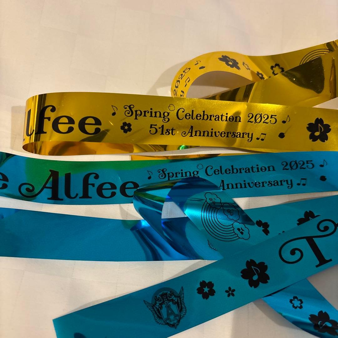 THE ALFEE 2025 春ツアー 銀テープ - メルカリ