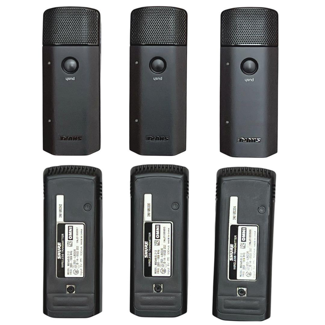 SHURE オーディオネットワークインターフェースバウンダリー型ワイヤレス送信機