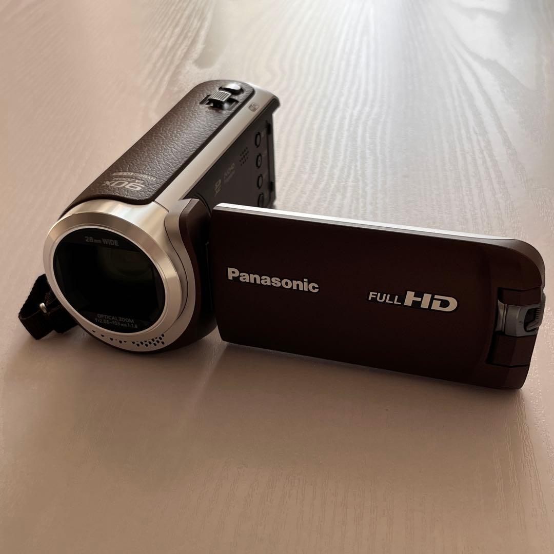 【美品】パナソニック HDビデオカメラ サブカメラ付+純正対応キャリングケース