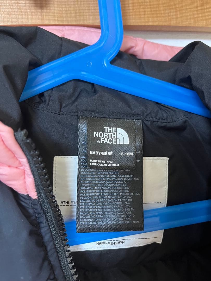 THE NORTH FACE ベビー　ヌプシ　ワンピース　ダウンジャケット