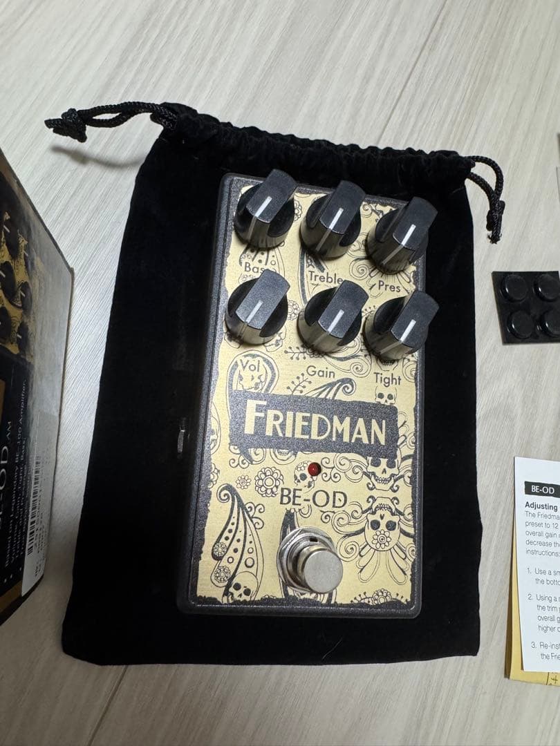 Friedman BE-OD ギターエフェクター