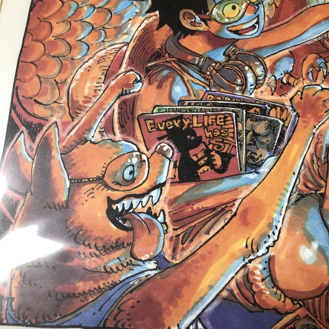 ワンピース 第981話「参戦」扉絵カラー複製原画 当選品 - メルカリ