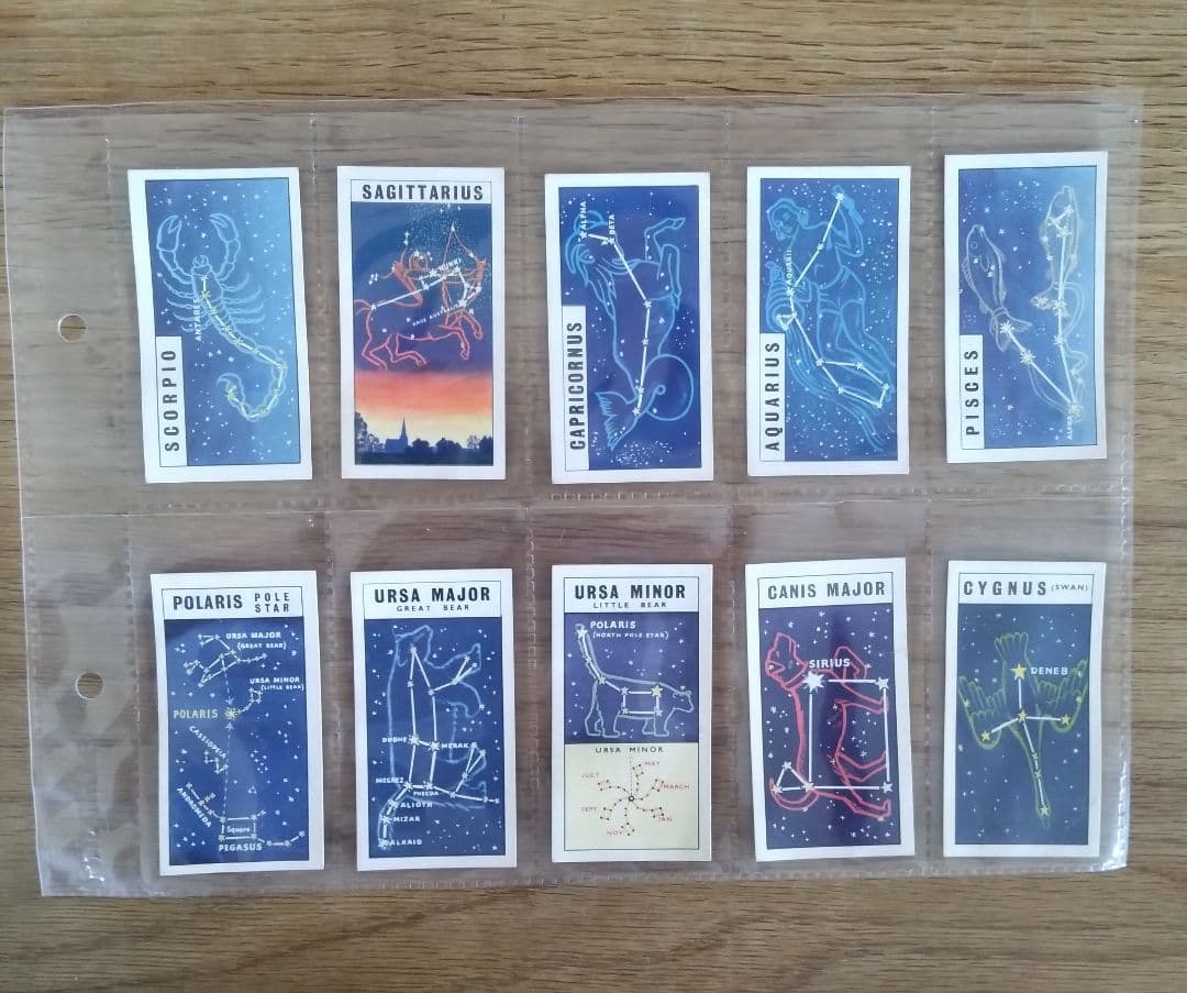 1958年◆シガレットカード＜イギリス＞◆宇宙へ 全50種◆アンティークカード