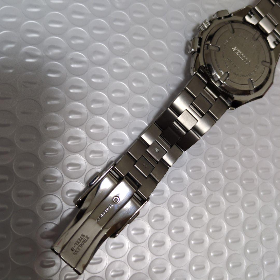 セイコー クォーツ　イグニッション　チタン クロノグラフ SEIKO