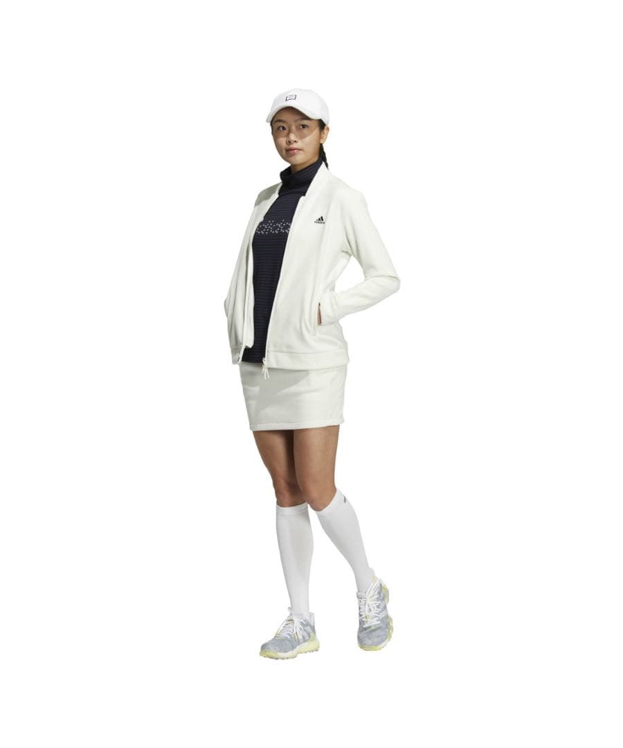 アディダスゴルフウェア 上品 コーデュロイセットアップ ベロア S 秋冬モデル