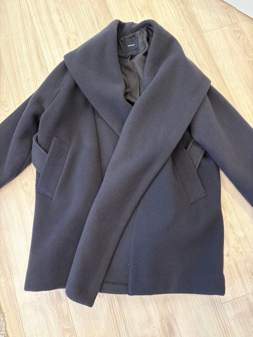 今週末限定価格 新品】フレームワーク ニュアンスコート グレー 今週末