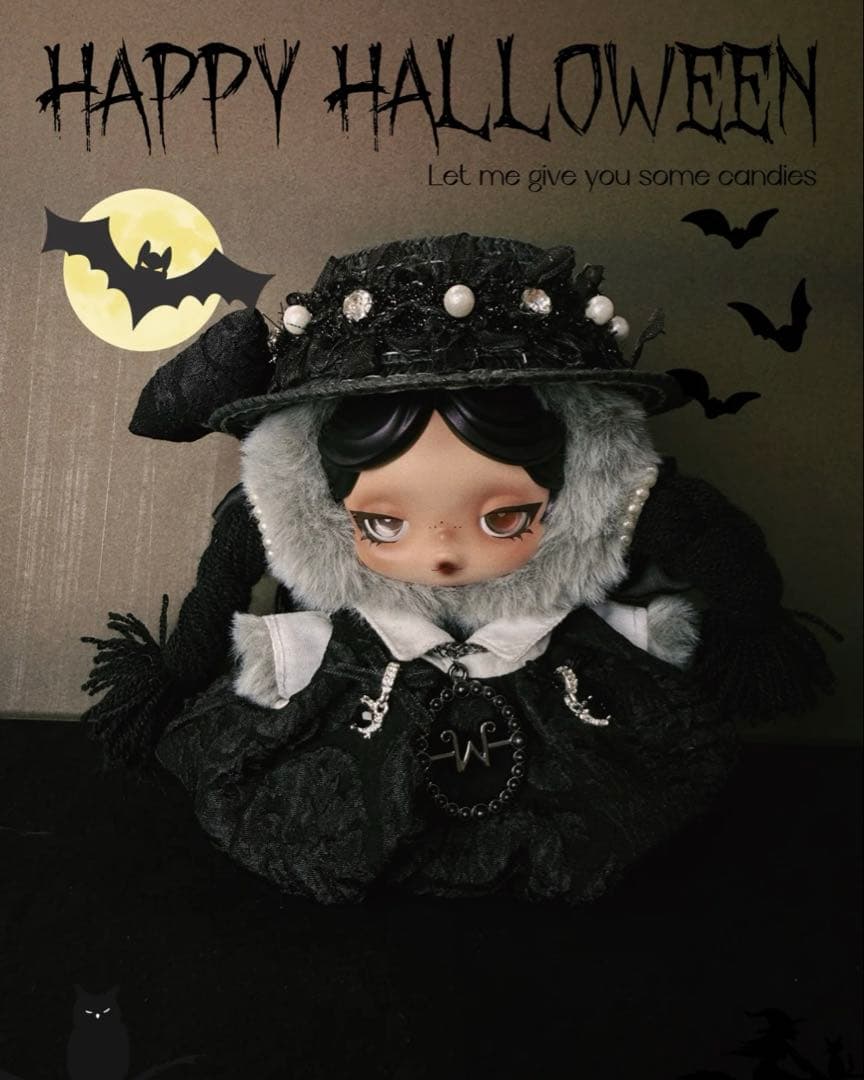 POPMART SKULLPANDA × Wednesday 着せ替え服 - メルカリ