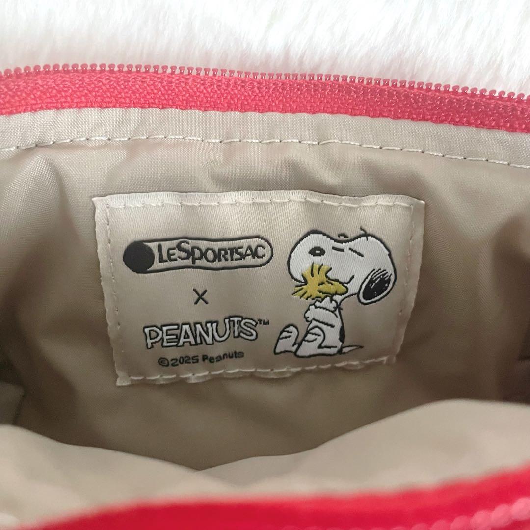未使用級 LeSportsac スヌーピー ドッグハウス ショルダーバッグ