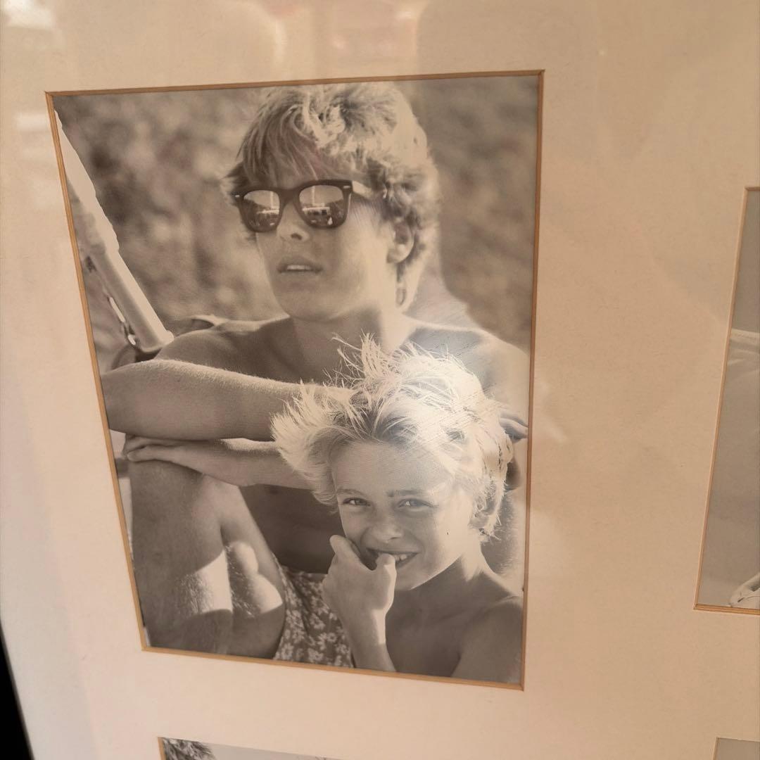 黒 マルチフォトフレーム 額縁 壁掛 写真 アート