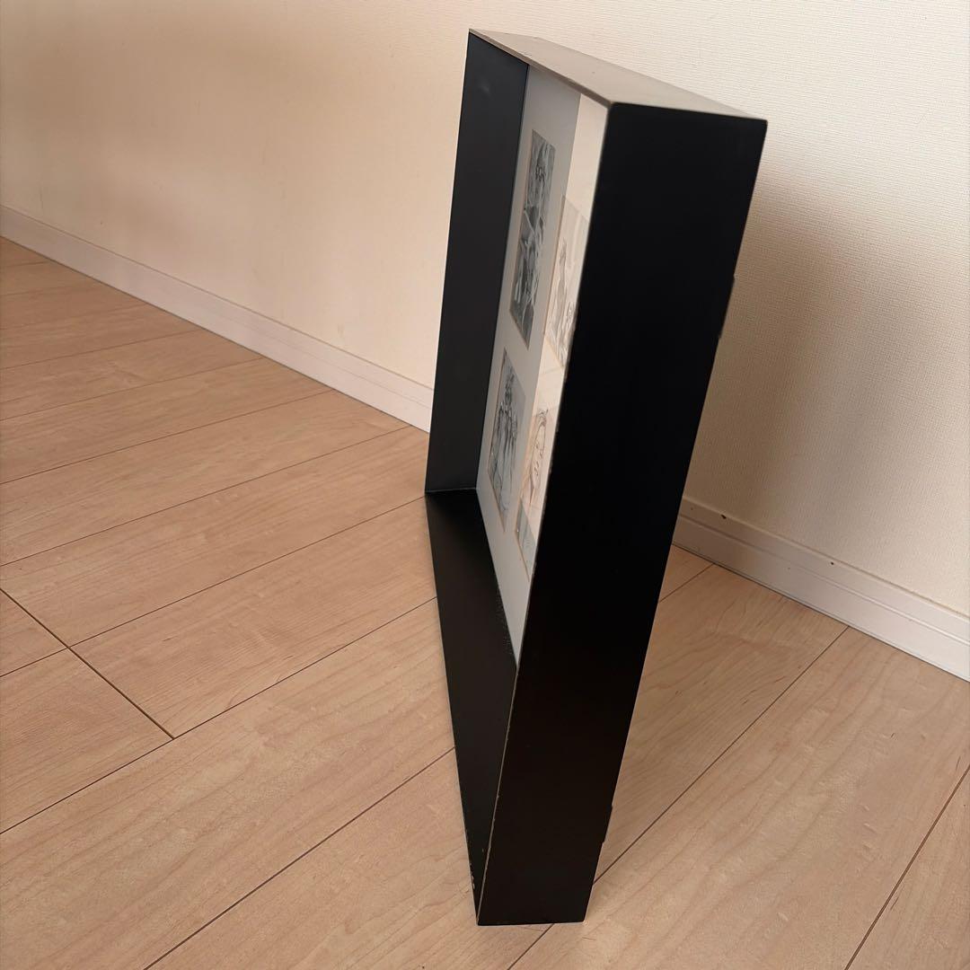 黒 マルチフォトフレーム 額縁 壁掛 写真 アート