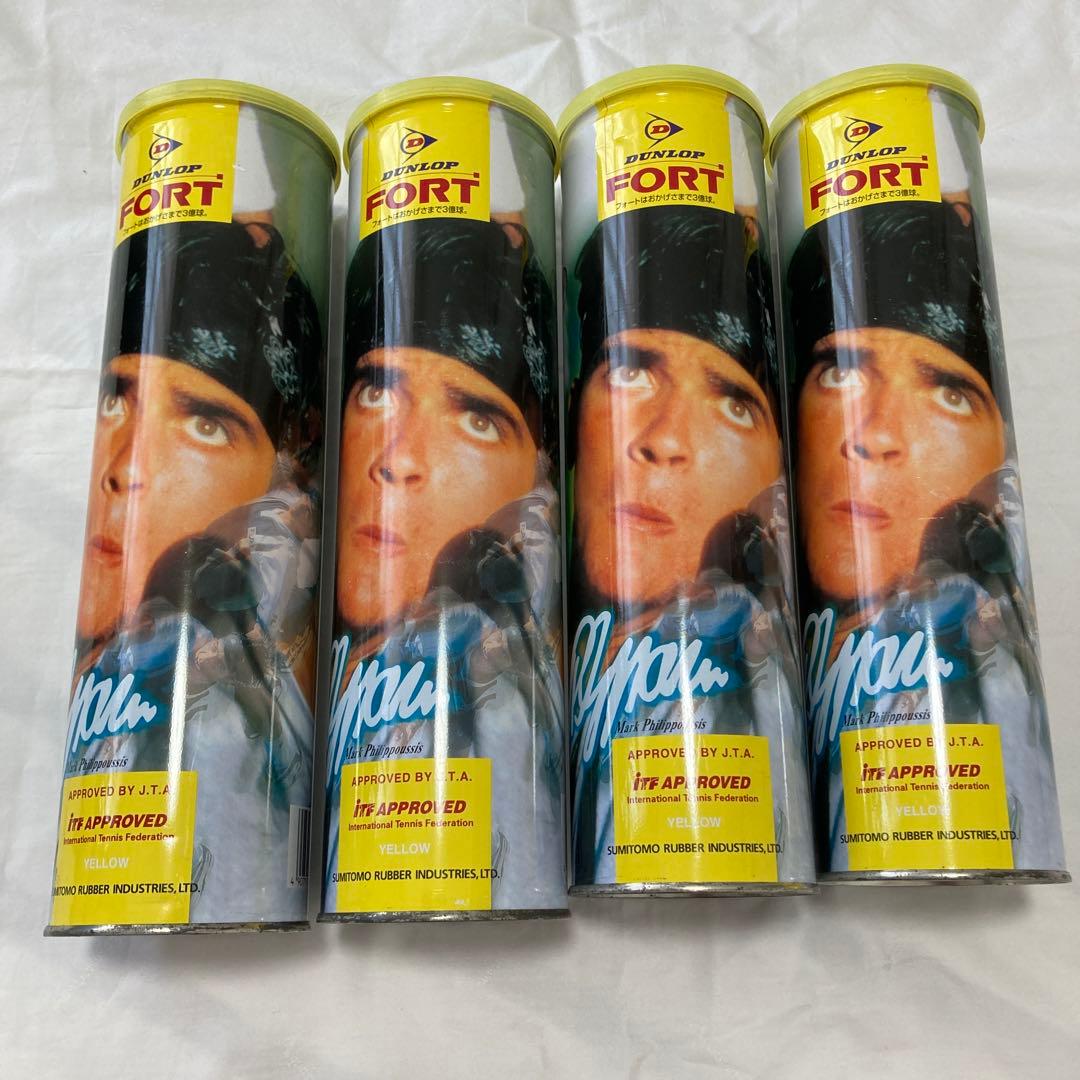 ダンロップ FORT テニスボール ビンテージ 未開封 4本 - メルカリ
