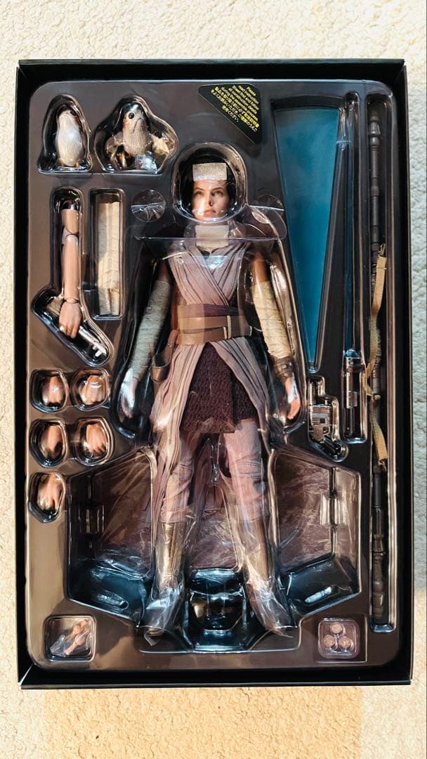 未使用 レイ ジェダイトレーニング スターウォーズ ホットトイズ マスターピース