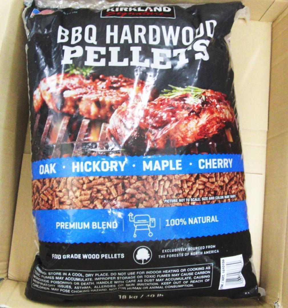 カークランドシグネチャー プレミアムブレンド ハードウッドペレット 18kg
