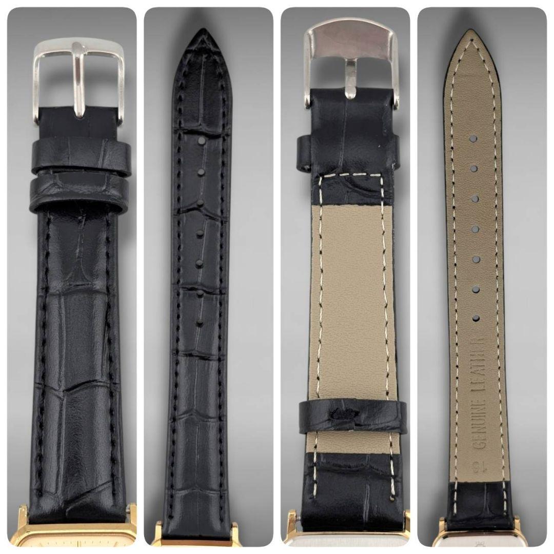 【新品電池／ベルト・稼働】セイコー ドルチェ 金張り オクタゴン ゴールドケース