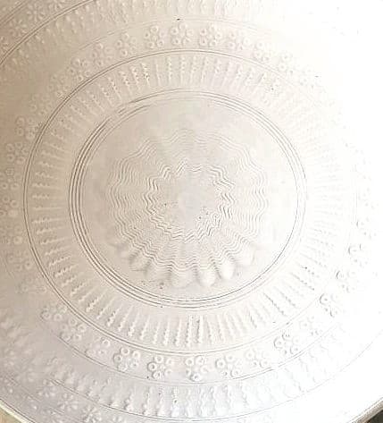 雲糸作品　大皿　〈京焼〉東山堂　　（清水焼)