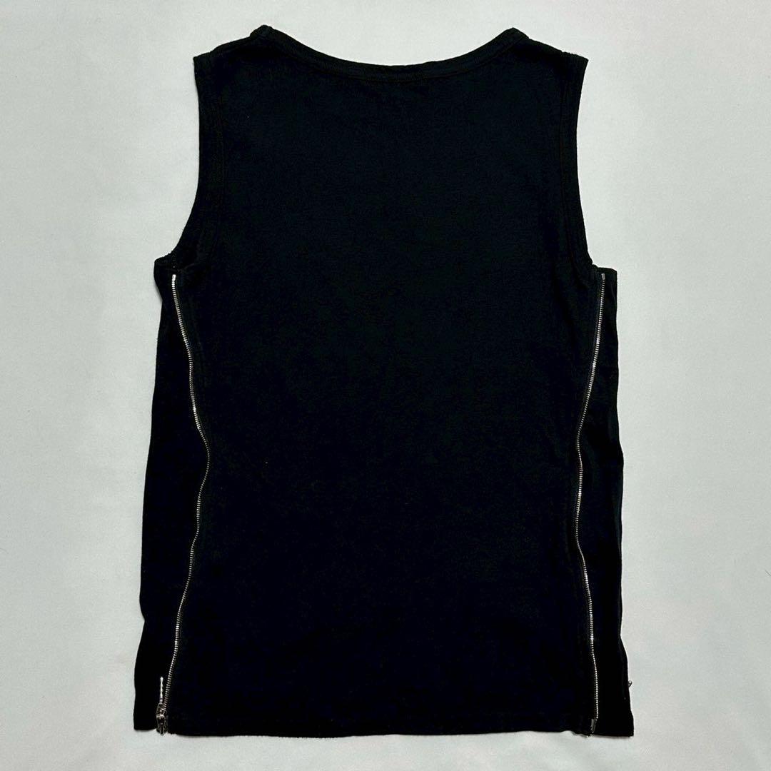 hysteric glamour side zip skull tank top