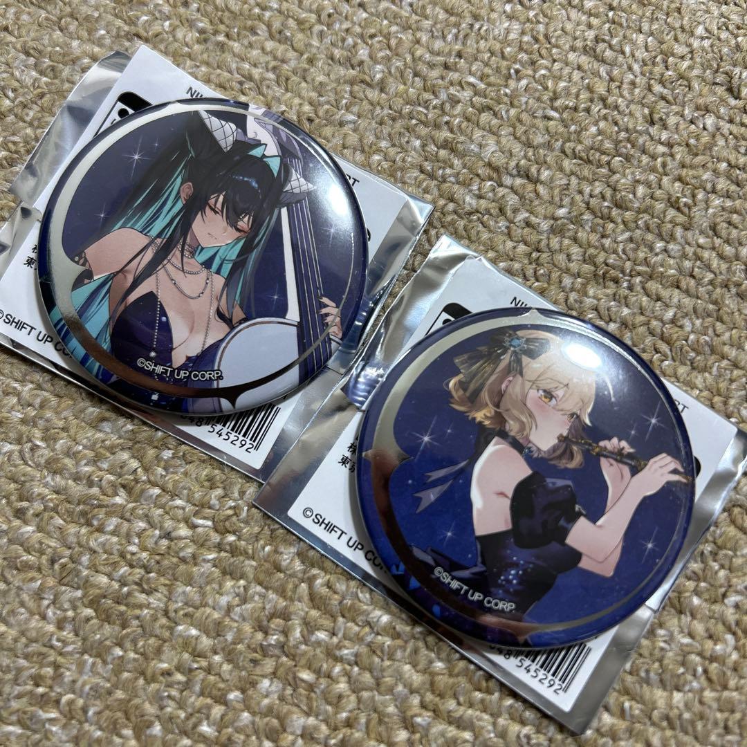 NIKKE 勝利の女神 ニケ オケコン 缶バッジ セイレーンとアニス - メルカリ