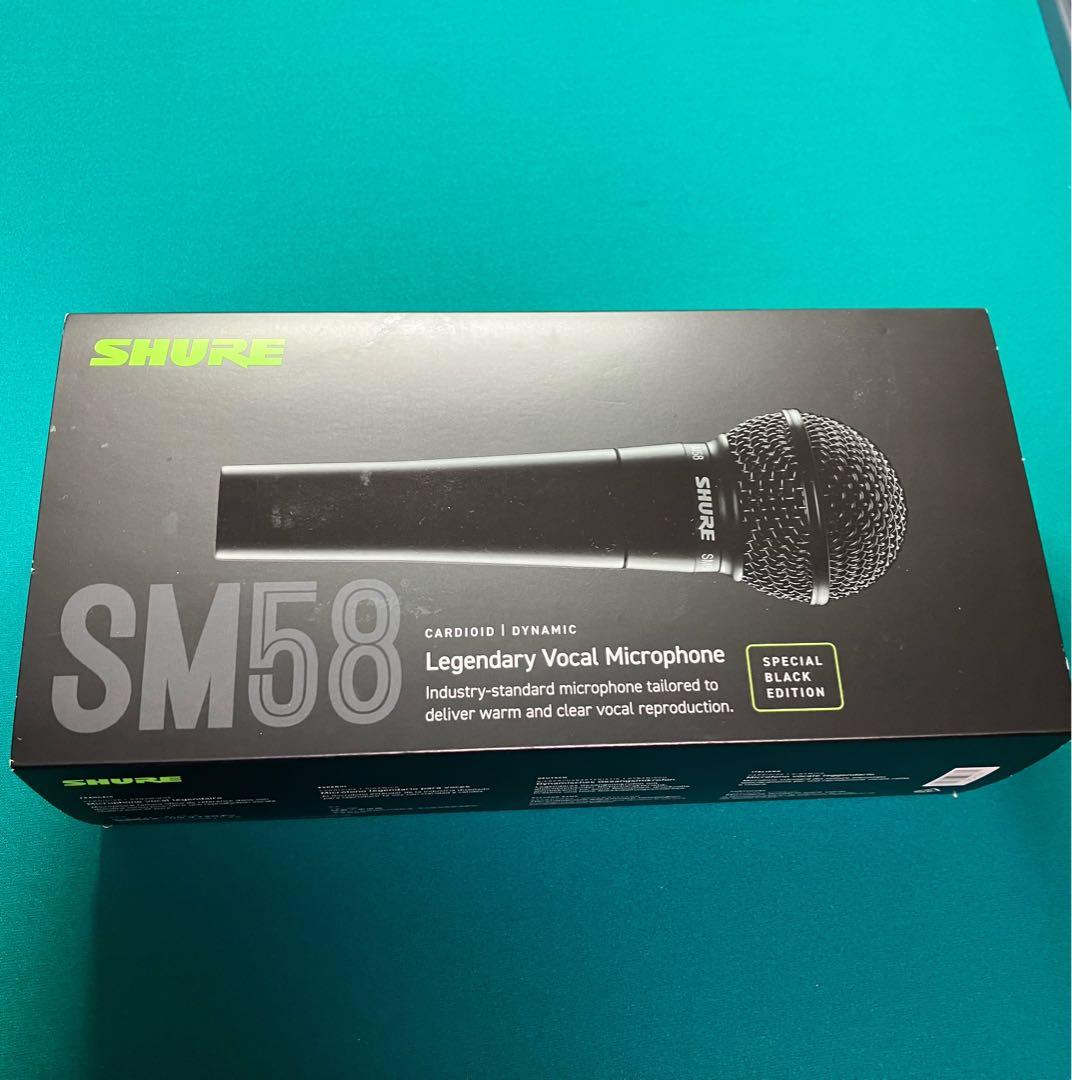 SHURE SM58 ダイナミックマイク スペシャルブラックエディション