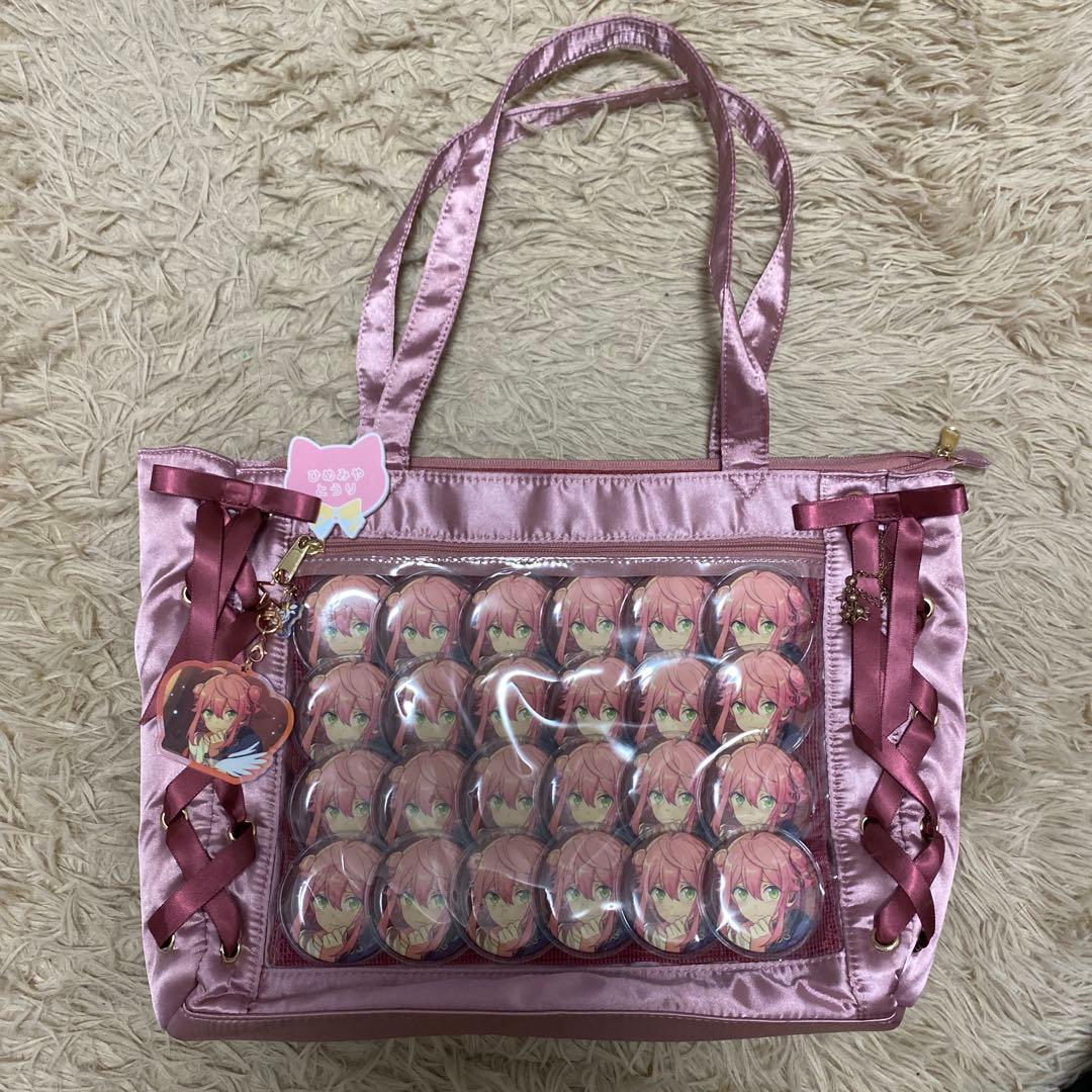 あんスタ 姫宮桃李 痛バ 缶バッジ 24個 バッグ付き 桃源郷 - メルカリ