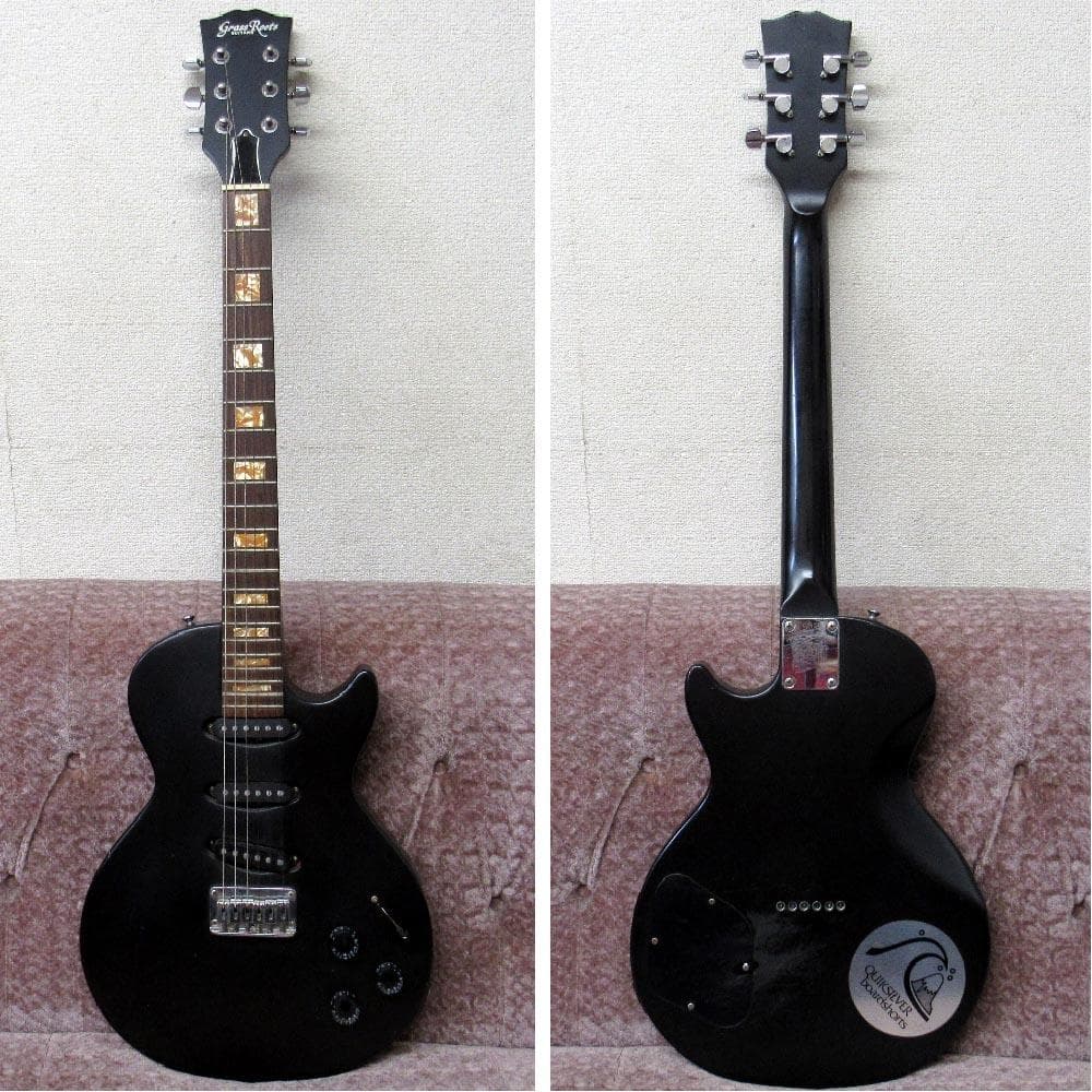 グラスルーツ GrassRoots エレキ レスポール INORAN 艶消し - メルカリ