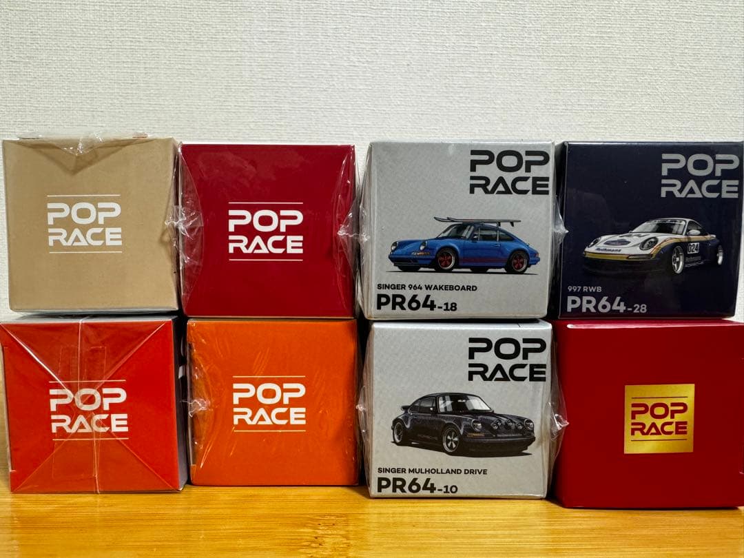 【POP RACE】Porsche Shinger / RWB 8台セット