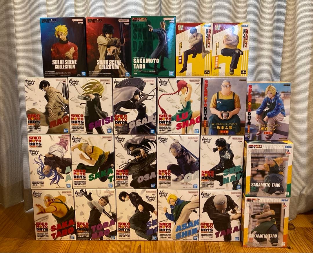 最新プライズ サカモトデイズ フィギュア 23点 まとめ売り SAKAMOTO DAYS】サカモトデイズ フィギュア ✨12種13点セット