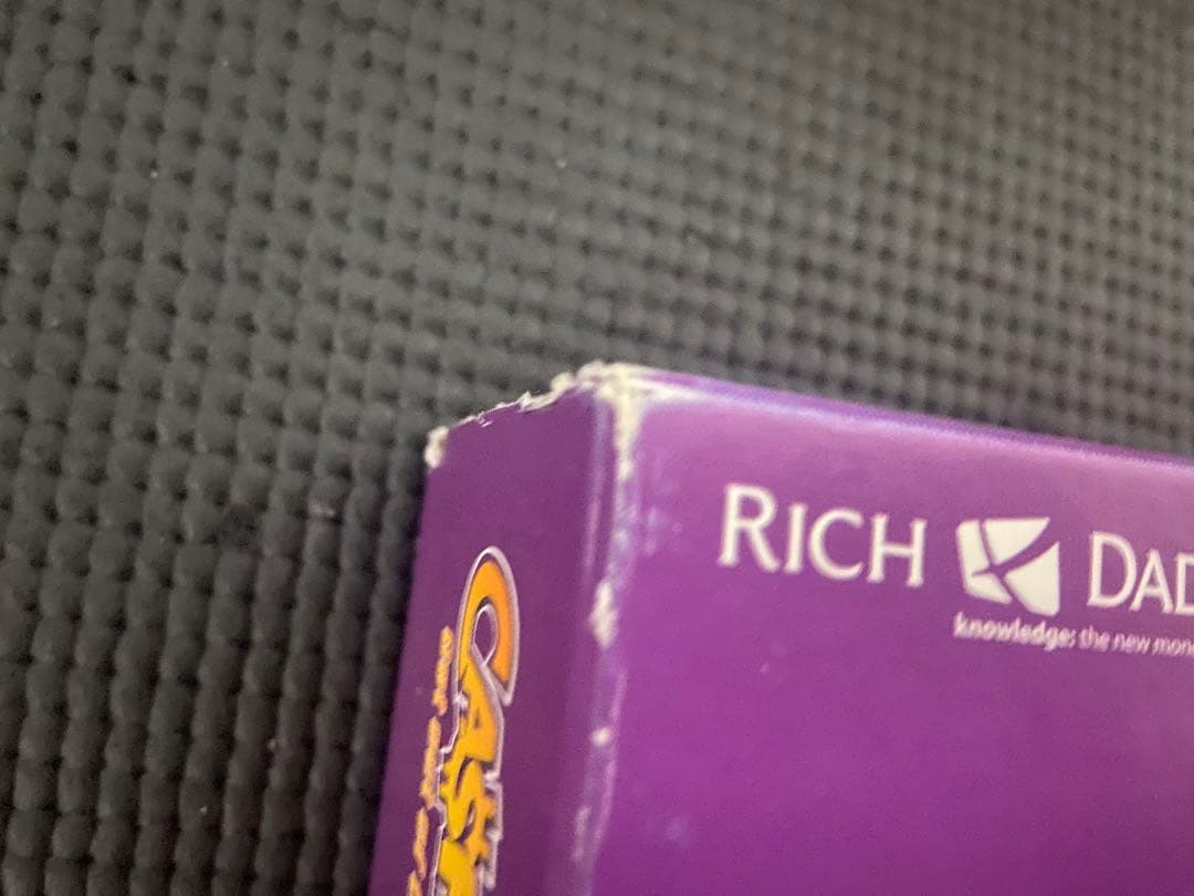 【cliezauru中身未開封】金持ち父さん キャッシュフローボードゲーム