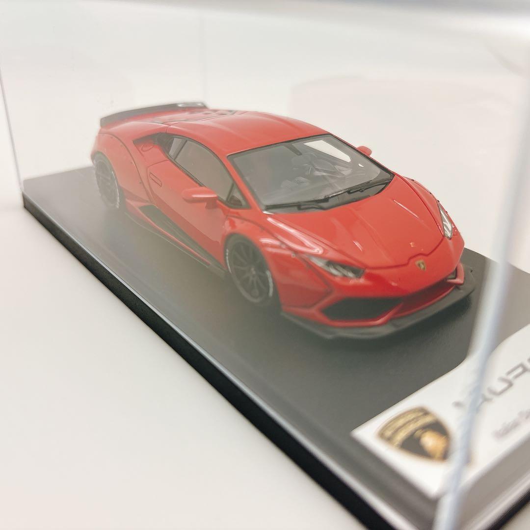 ✨美品✨ LookSmart 1/43 ランボルギーニ ウラカン レッド 箱付き