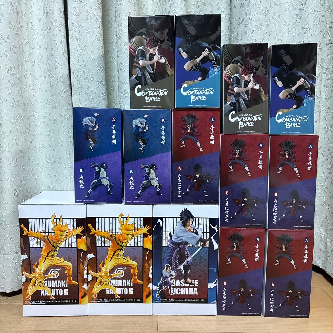 NARUTO プライズフィギュア　14個まとめ売り