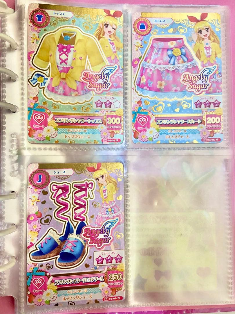 アイカツ カード 星宮いちご エンジェリーシュガー スプリングシャワー