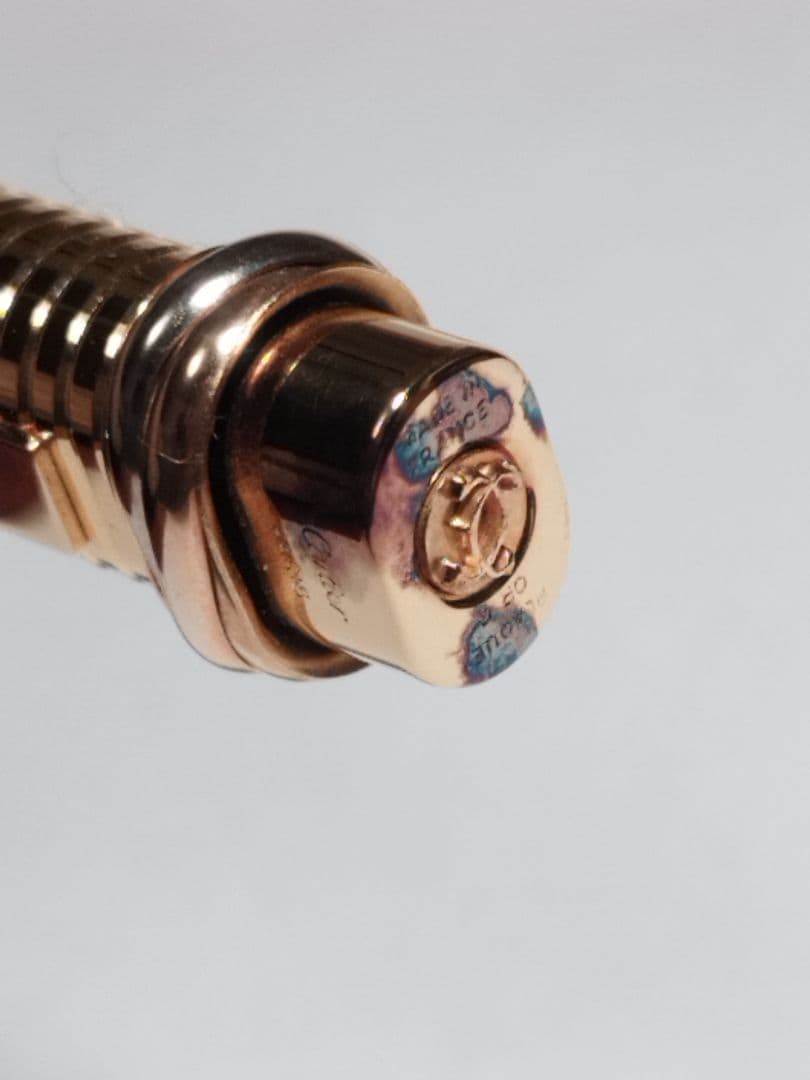 カルティエ 万年筆 Cartier Les Must ゴールド - メルカリ