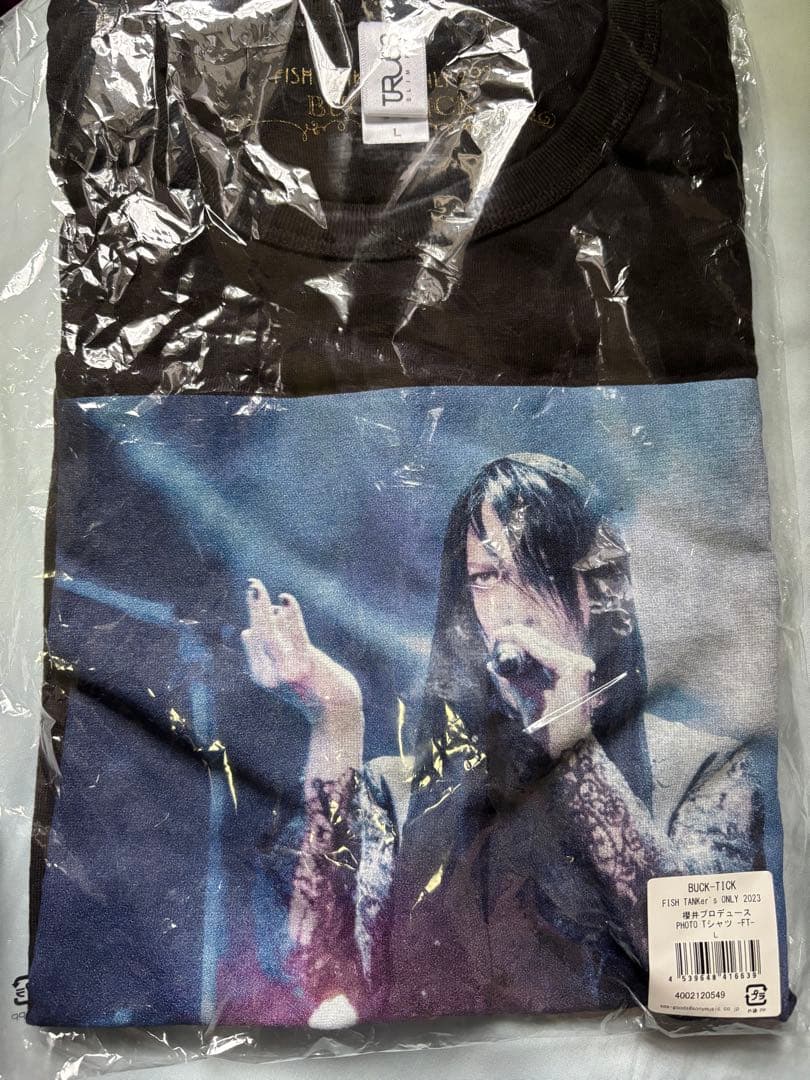 新品 BUCK-TICK FT ONLY 2023 Tシャツ 櫻井敦司 Lサイズ