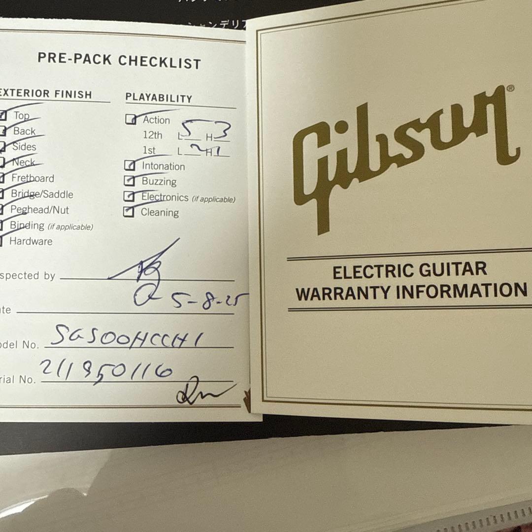 【Mさま専用】【漆黒指板】Gibson SG standard