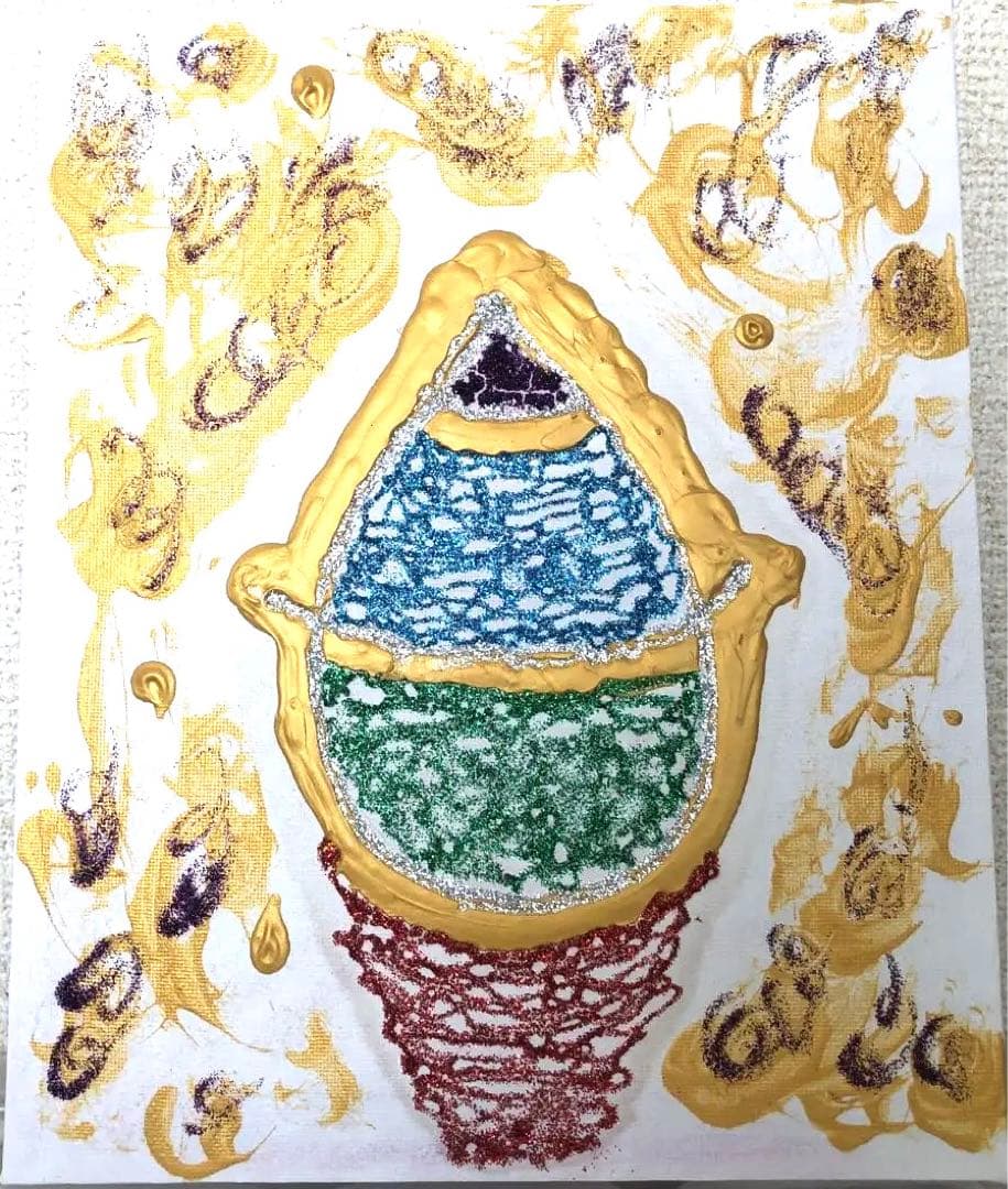 『宝珠』22cm×27.5cm