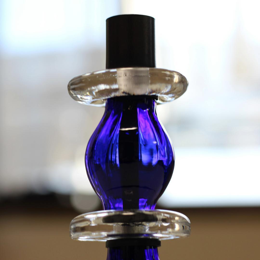 美品・刻印】エリックホグラン キャンドルスタンド オニオン型2段