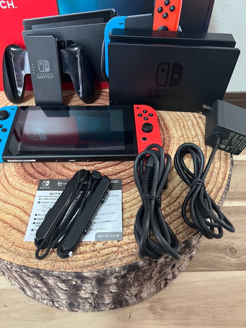 Nintendo Switch ニンテンドースイッチ本体　ネオン④