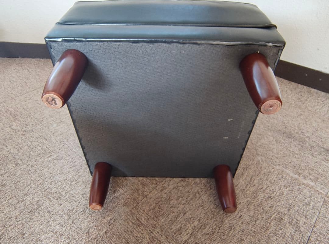 カリモク　オットマン　一人掛けソファ　良品