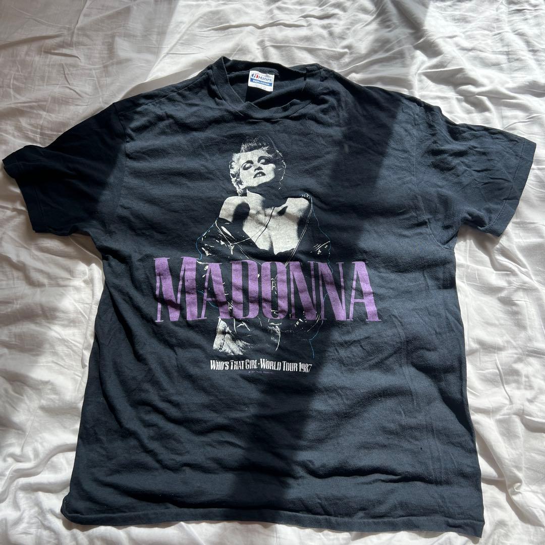 80s Madonna マドンナ ツアー tour Tシャツ XL
