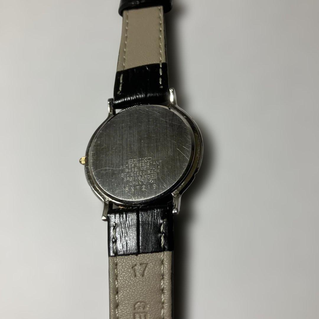 セイコードルチェ　新品電池と新品ベルト