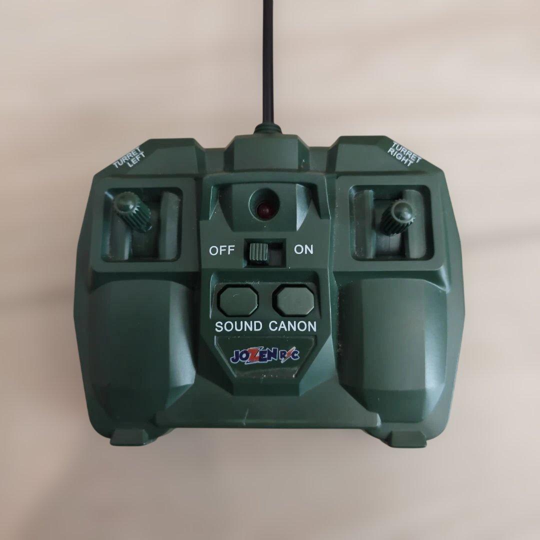 RC戦車 迷彩デザイン リモコン付き