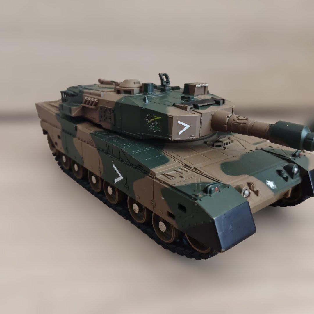 RC戦車 迷彩デザイン リモコン付き