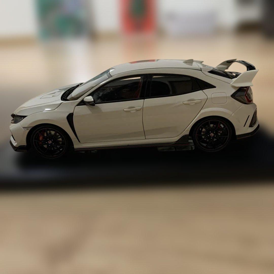 ホンダ シビック Type R ミニカー ホワイト1／18