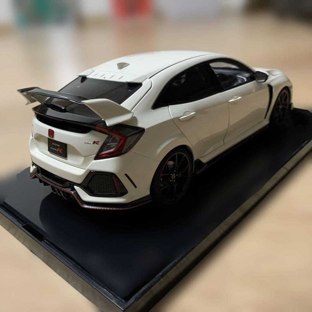ホンダ シビック Type R ミニカー ホワイト1／18