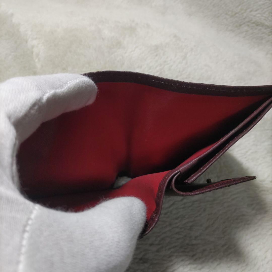 皇居 皇室 限定 折り財布 本革 こげ茶