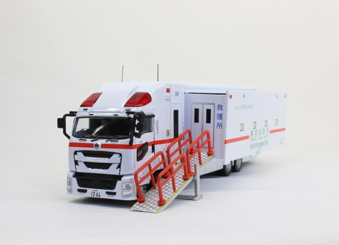 ACTCAR 東京消防庁 消防救助機動部隊 アクトカー ACT0005 防護柵付