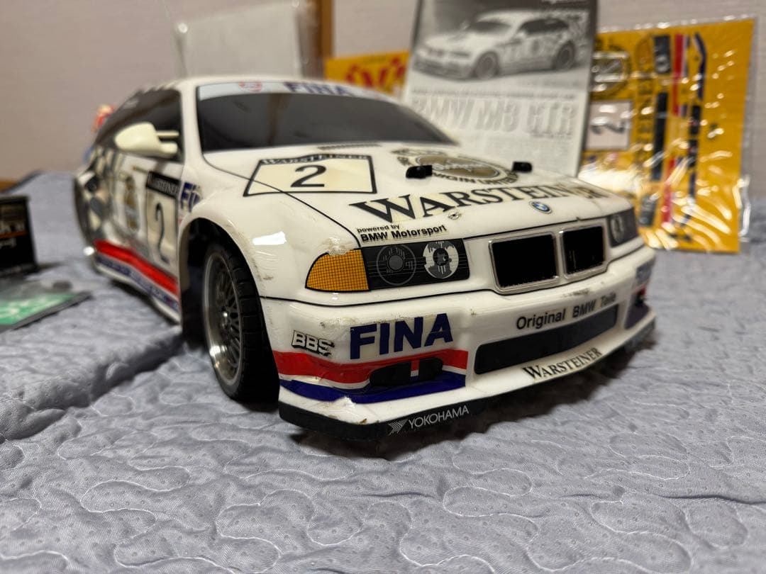 希少！年代物　京商製　1/10 電動ラジコン BMW M3 GTR 【稼動品】